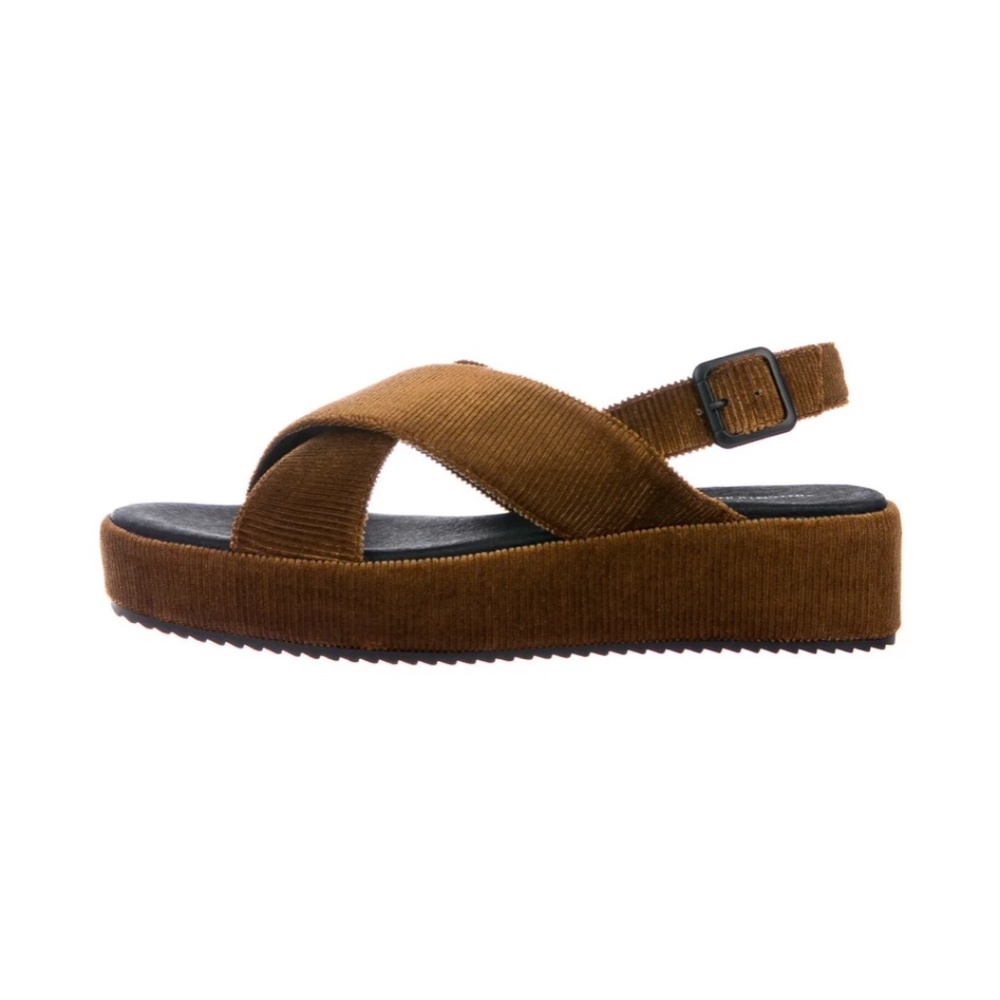 Intentionally Blank Corduroy Sandal